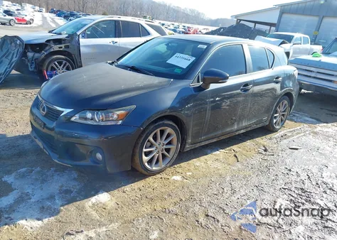 2011 Lexus Ct 200H Premium z USA, uszkodzony, nr VIN JTHKD5BH8B2020998